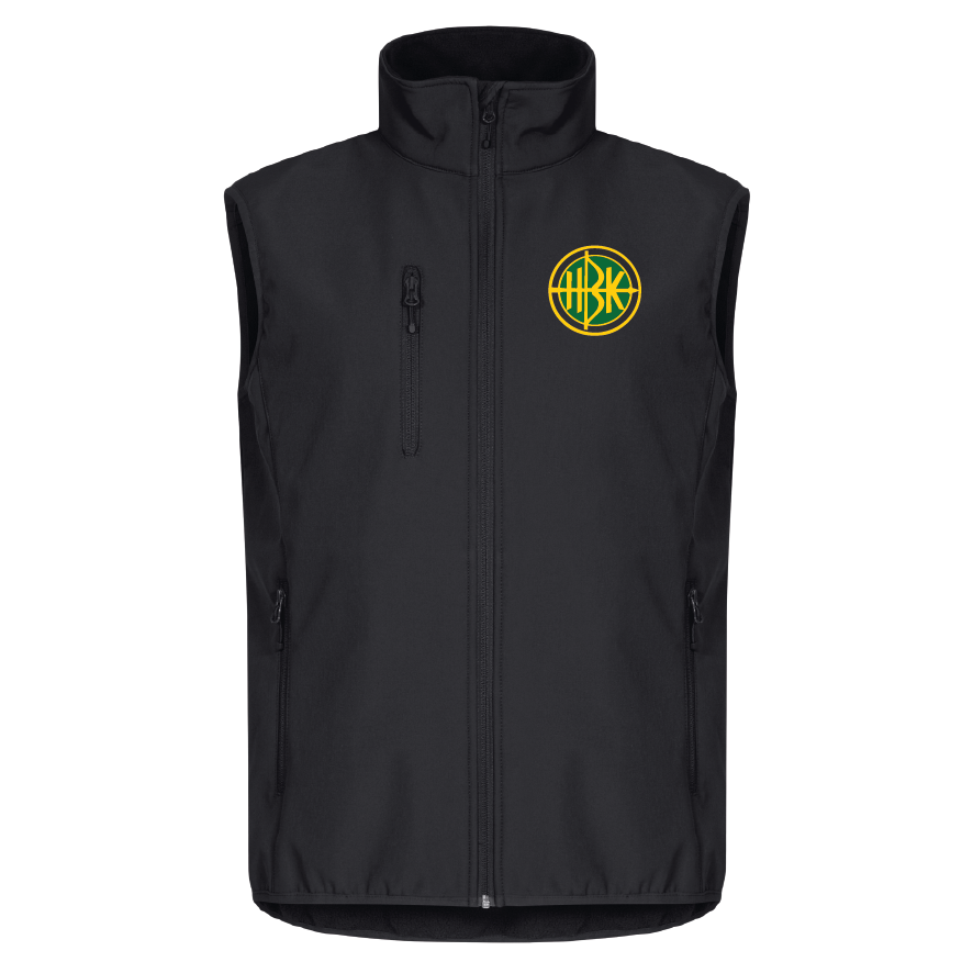 HEBK Classic softshell vest Men